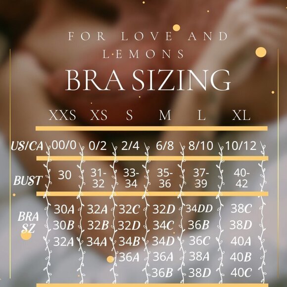 For Love & Lemons Cross Your Heart Sweet Sexy Caged Bra Honeymoon - Picture 7 of 7